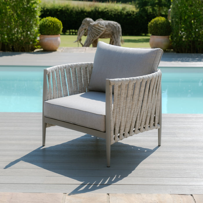 Milan Rope Weave Lounge Chair