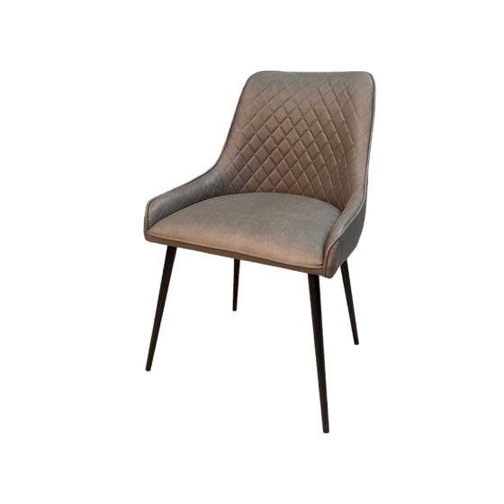 Acre & Artisan Henley Faux Leather Chair Taupe
