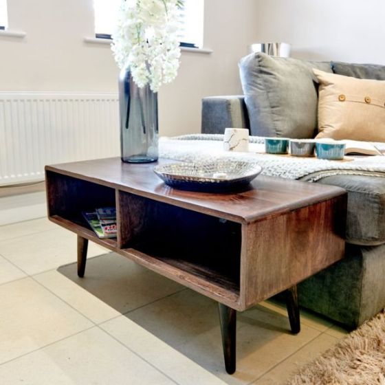 Acre & Artisan Retro Chic Open Coffee Table (90cm)
