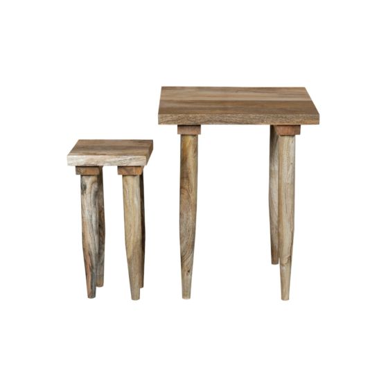 Acre & Artisan Scandi Mango Nest Of Tables 2