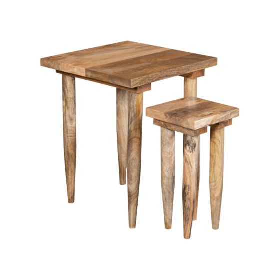 Acre & Artisan Scandi Mango Nest Of Tables 2