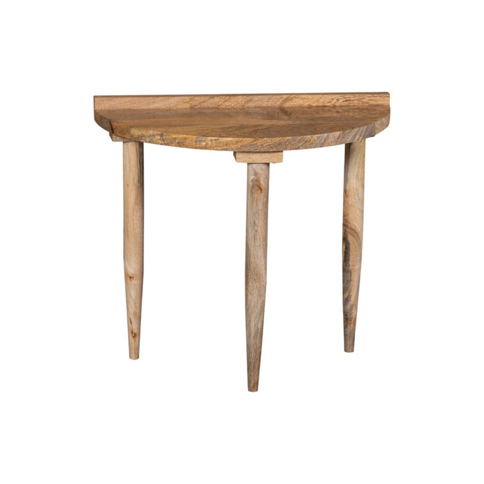 Scandi Mango Sofa End Table - In Stock