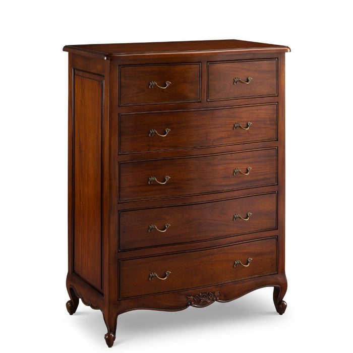 Alexander French 6 Drawer Tall Chest