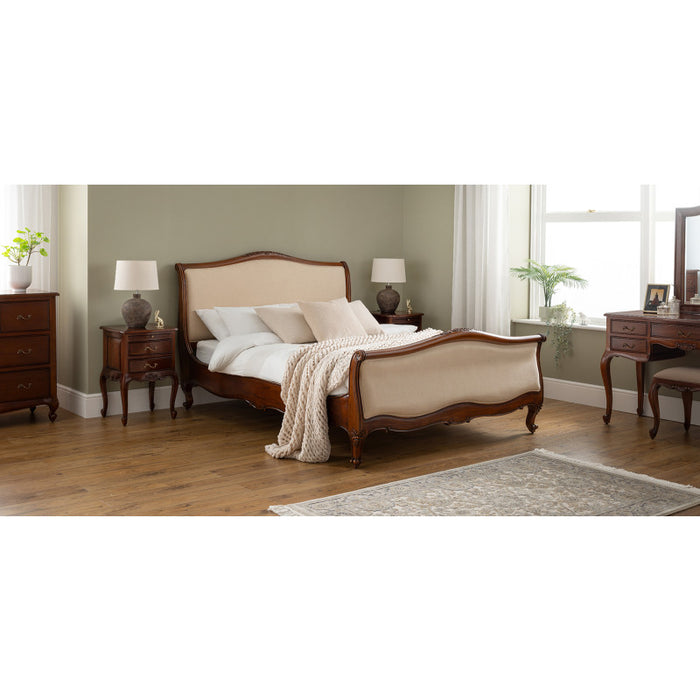 Alexander French Nightstand with Pull-out Shelf