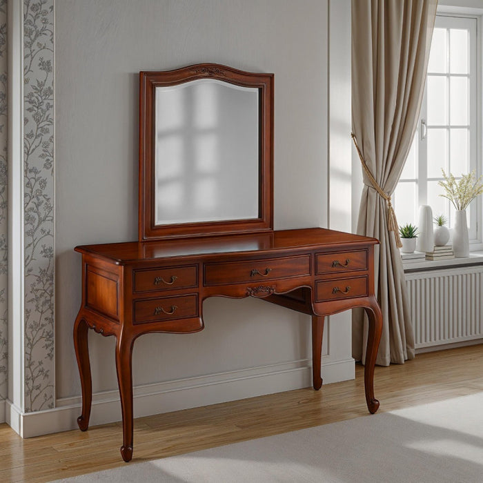 Alexander French Dressing Table with Mirror