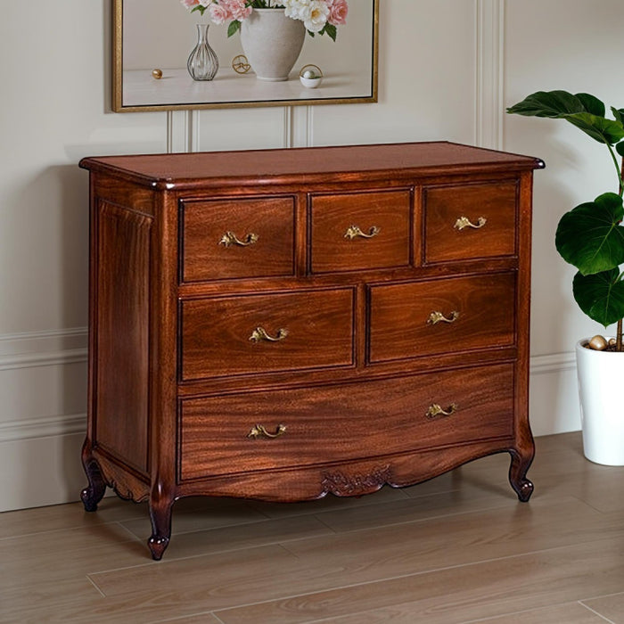 Alexander French Style 6 Drawer Chest