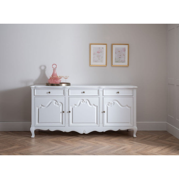 Alsace French Painted 3 Door Sideboard