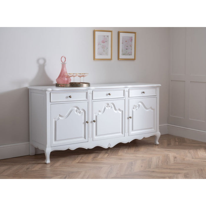Alsace French Painted 3 Door Sideboard