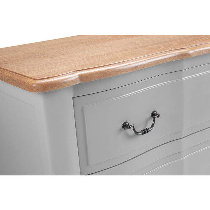Alsace French Painted 3 Drawer Chest