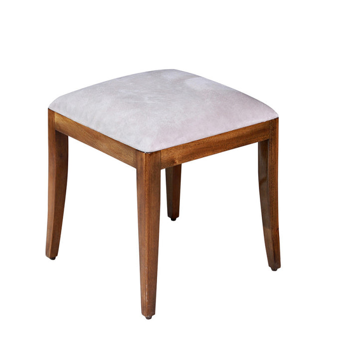 Antoinette French Upholstered Dressing Table Stool
