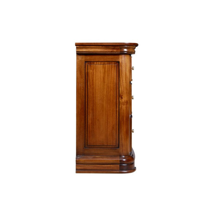 Antoinette French Sleigh Wide 3 Drawer Chest