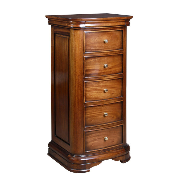 Antoinette French Sleigh Tall Chest
