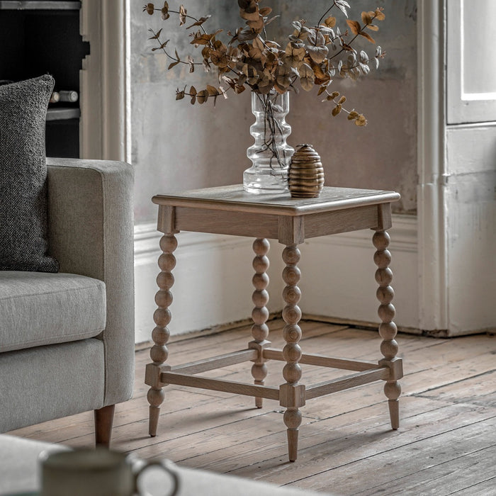 Artisan Contemporary Oak Side Table
