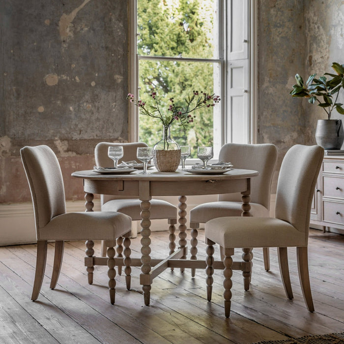 Artisan Contemporary Round Extending Dining Table