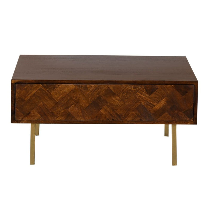 Block Mango 80cm Coffee Table - In Stock