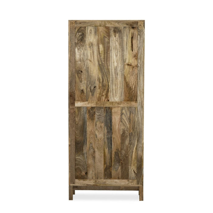 Inset Light Mango 75cm Bookcase - In Stock