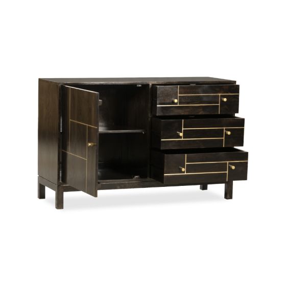 Acre & Artisan Inset Mango Small Sideboard (120cm)