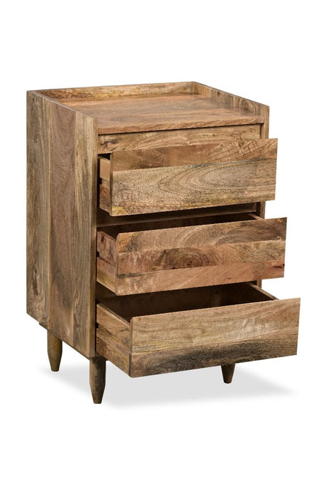 Scandi Mango 50cm Chest of Drawers - In Stock