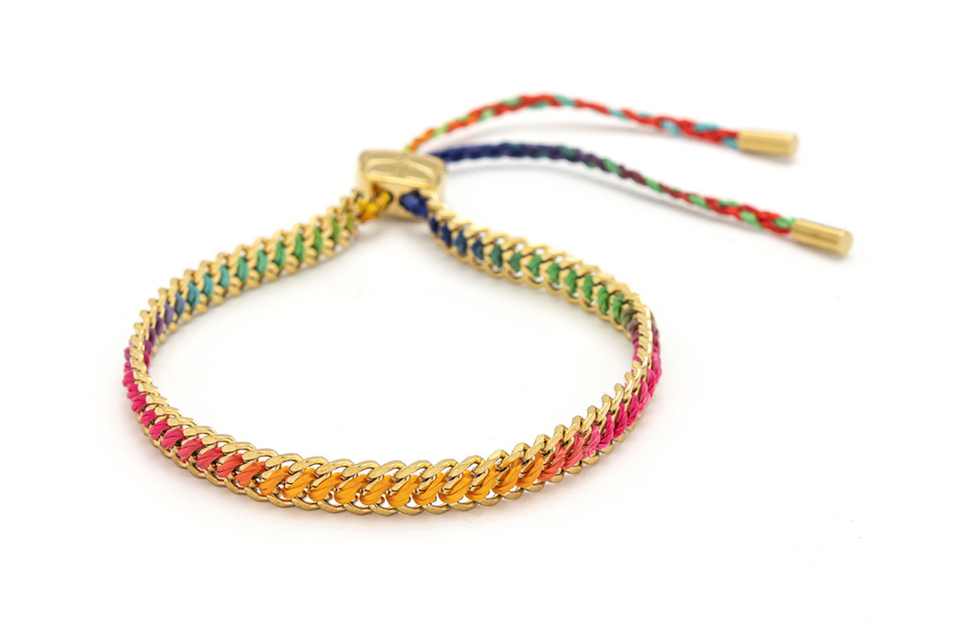Athena Tropical Braided Friendship Bracelet