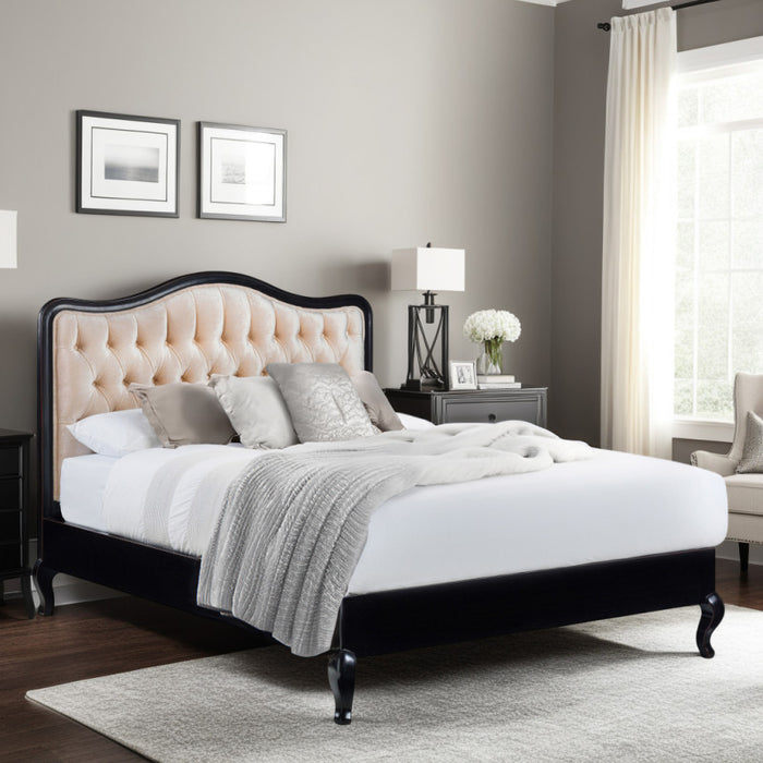 Augustus French Style Upholstered Bed