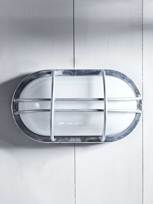 Oval Bunker Wall Light