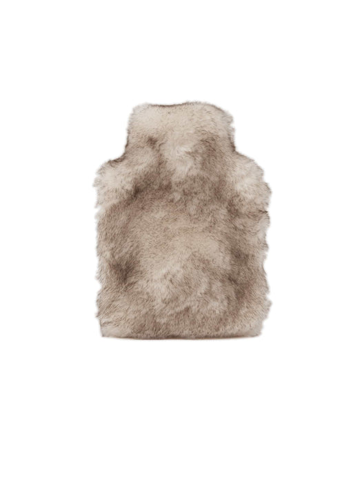 Supersoft Faux Fur Hot Water Bottle - Snow Fox