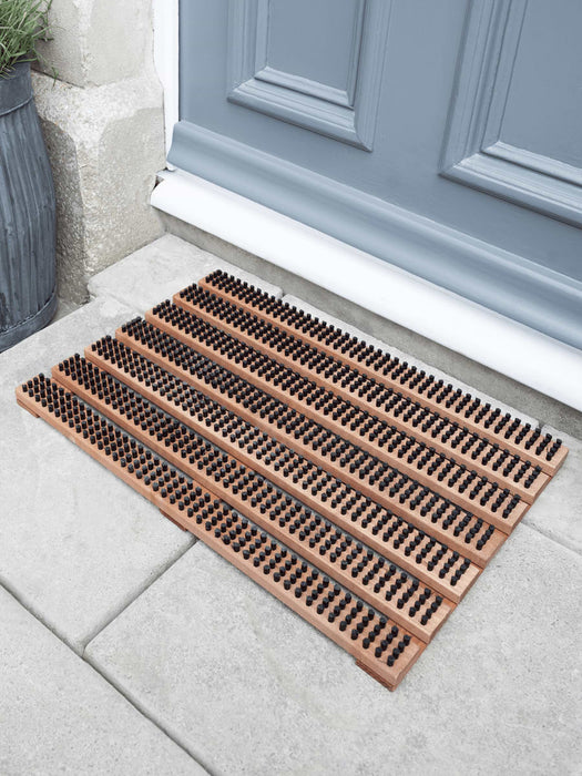 Wooden Slatted Doormat