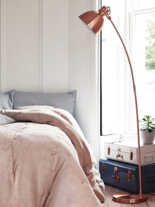 Elba Copper Floor Lamp