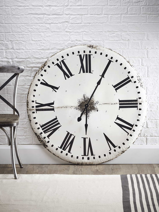 Industrial Style Metal Clock