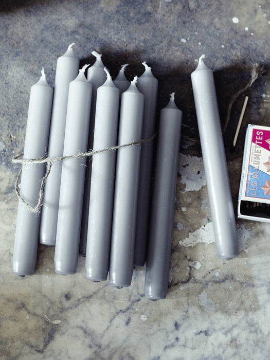 Rustic Candle Bundle - Soft Grey