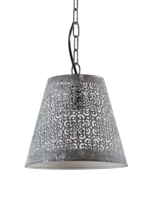Zinc Lacy Pendant