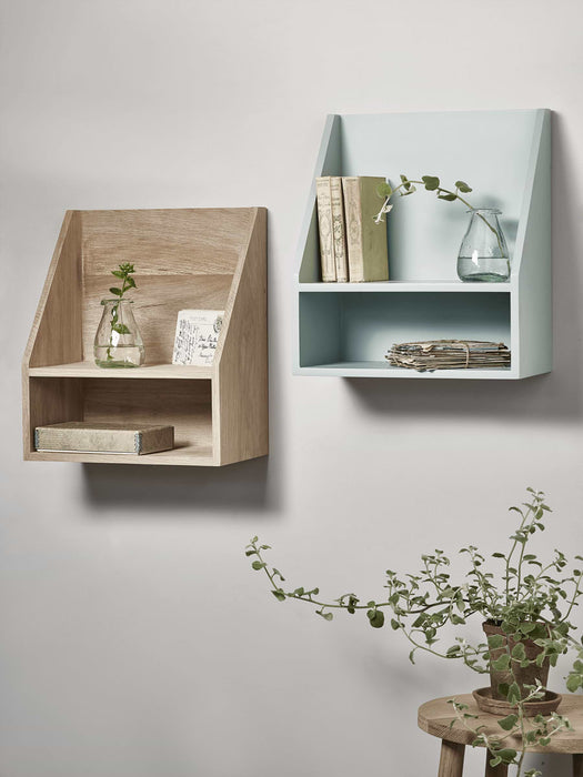 Wooden Shelf - Eau De Nil
