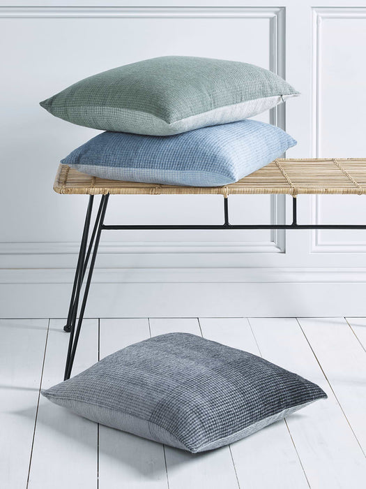 Alpaca Wool Cushion - Green