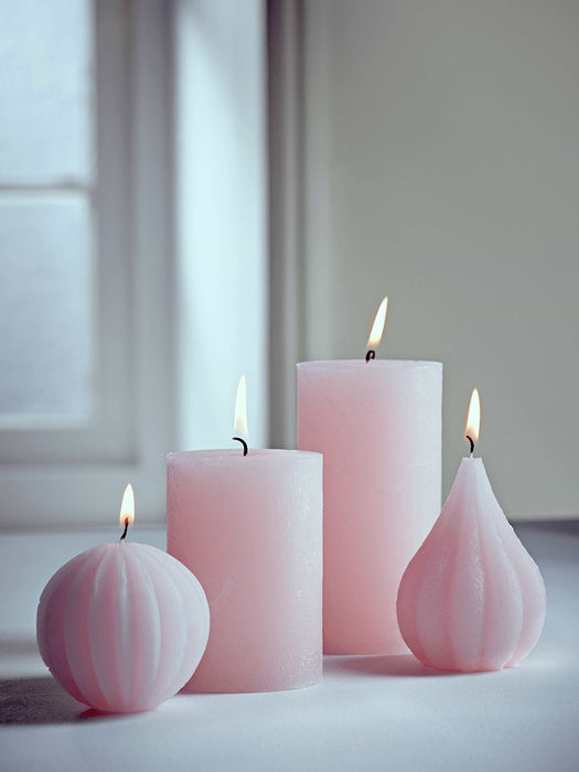 Blush Teardrop Candle