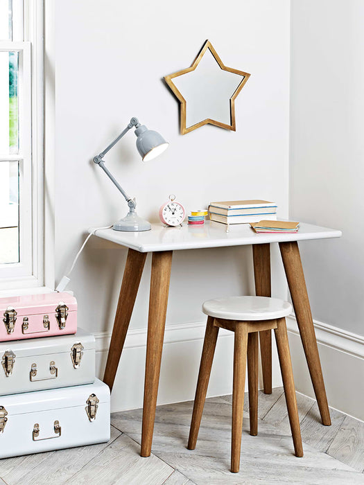 Grey Top Stool