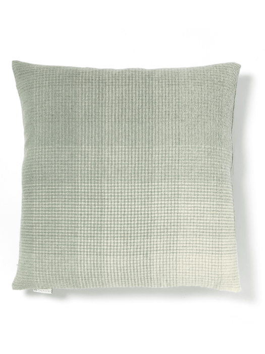 Alpaca Wool Cushion - Green