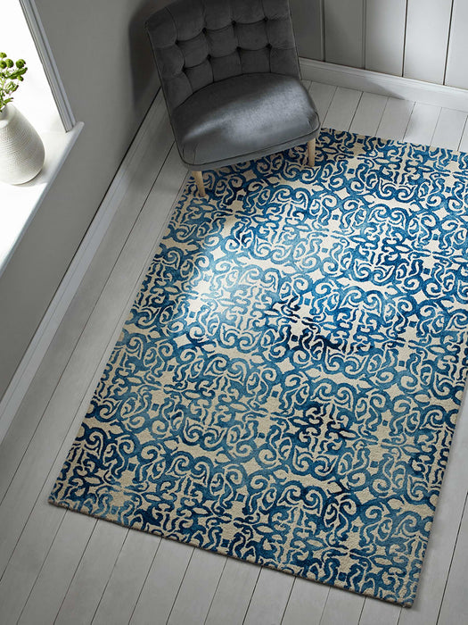 Amal Rug - Blue
