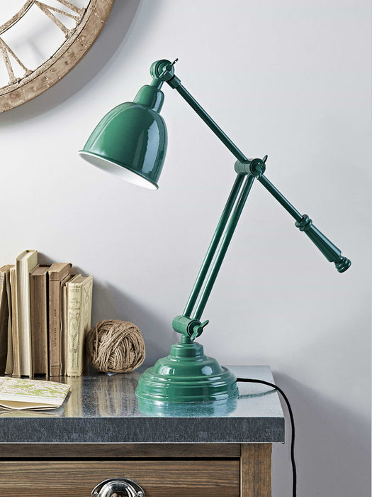 Ankur Desk Lamp - Forest Green