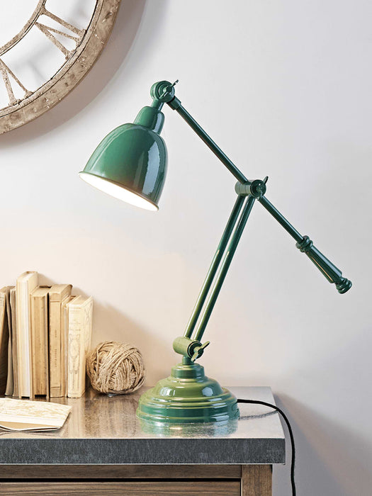 Ankur Desk Lamp - Forest Green