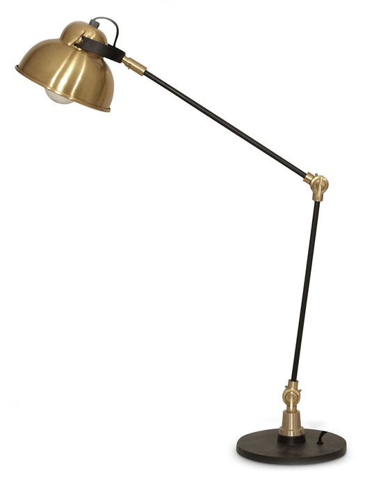 Brass & Black Desk Lamp