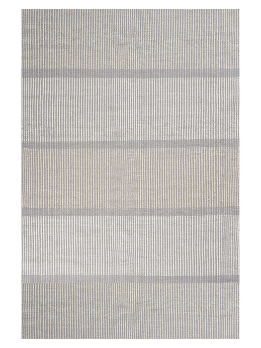Block Stripe Rug - Grey