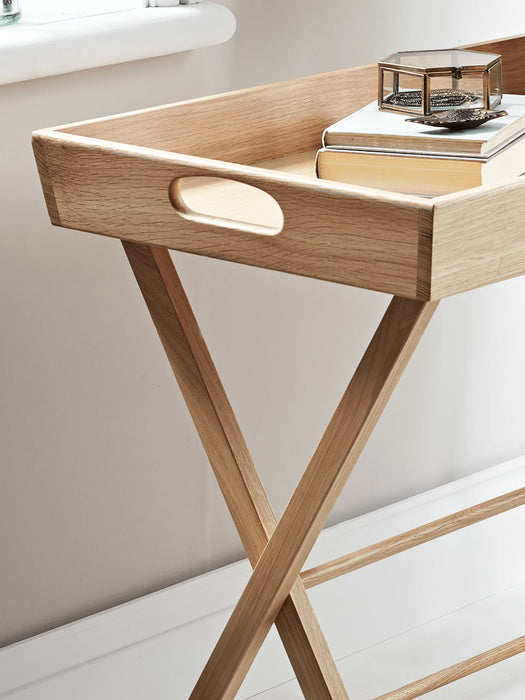 Oak Butler's Console Table
