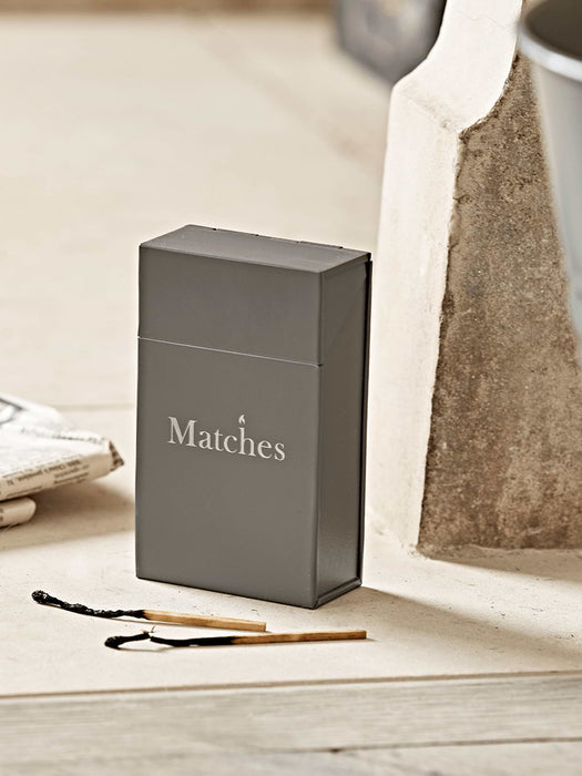 Charcoal Matchbox Holder