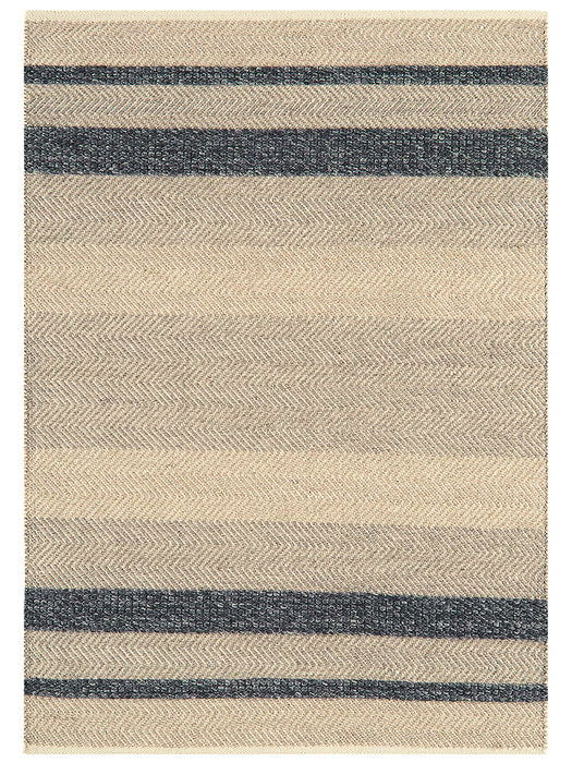 Flatweave Stripe Rug - Flint
