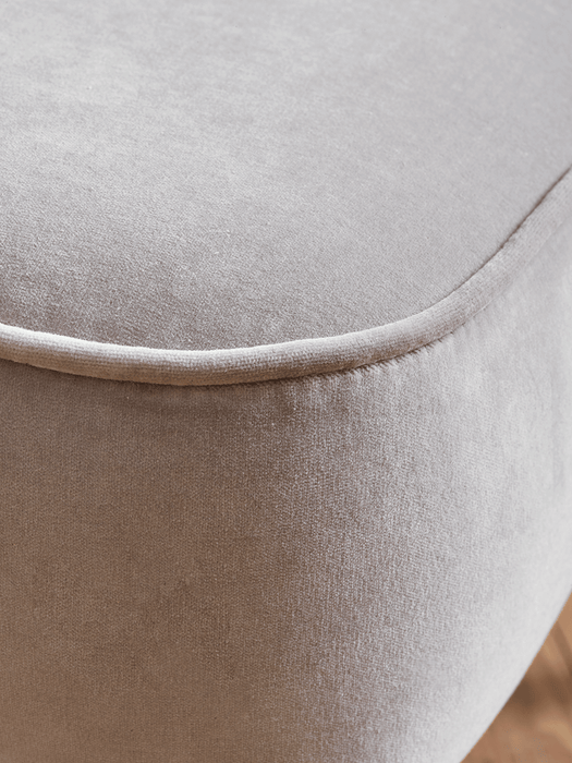 Westbury Velvet Chair - Light Grey