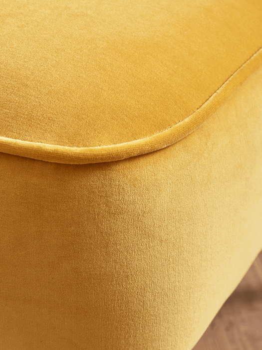 Westbury Velvet Chair - Mustard