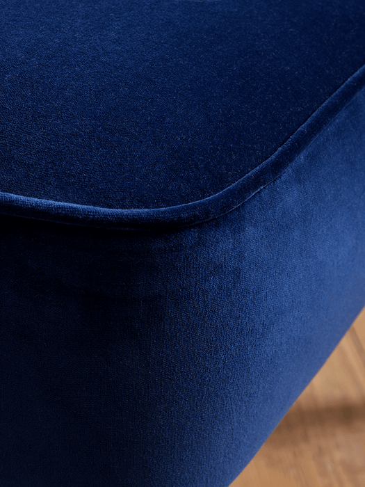 Westbury Velvet Chair - Navy