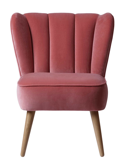 Westbury Velvet Chair - Desert Rose