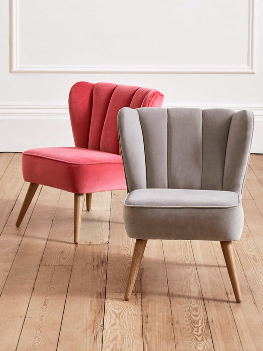 Westbury Velvet Chair - Desert Rose