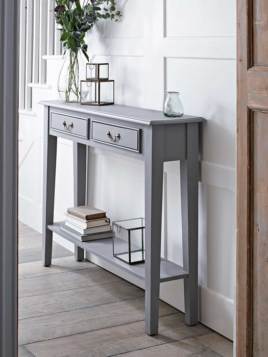Grey Console Table